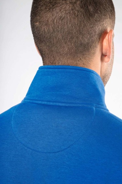 Men's Fleece Cadet Jacket - Black / 4XL