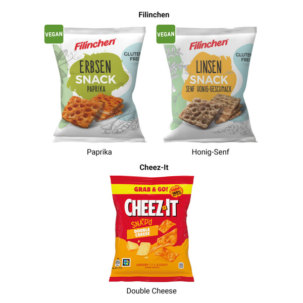 Jersey box M, Filinchen pea snack with paprika