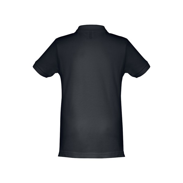 THC ADAM KIDS. Bavlněné polo tričko s krátkým rukávem pro děti (unisex) - Tmavě Modrá / 10