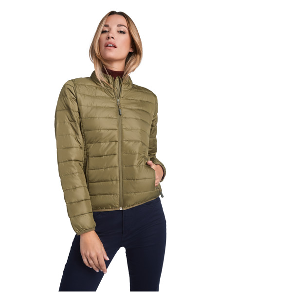Finland women's insulated jacket - Solid Black / 2XL