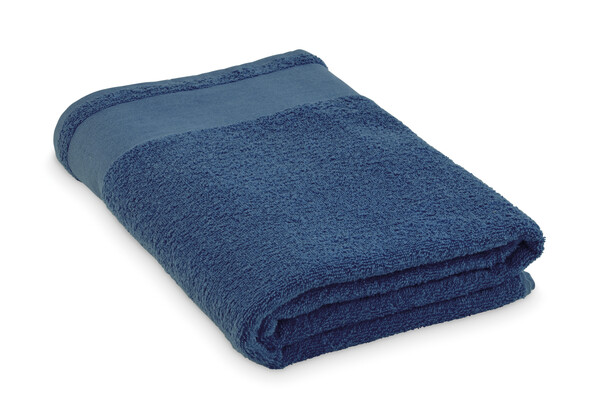 Serviette de bain en coton Island 100 - Bleu Royal