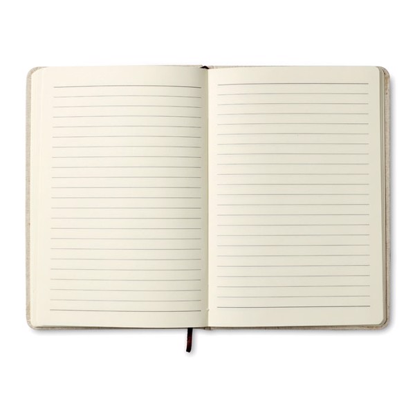 A5 canvas notebook