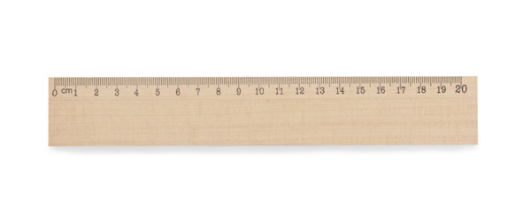 Wooden ruler 20 cm DALJO