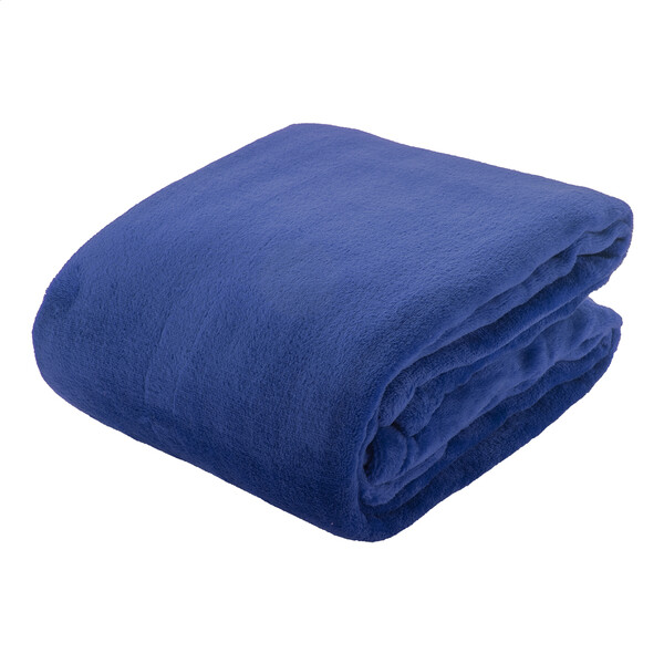 Couverture polaire en flanelle Espoo - Bleu