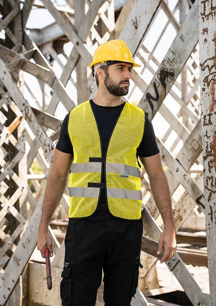 Mesh-Vest "Thessaloniki" - Yellow / XL