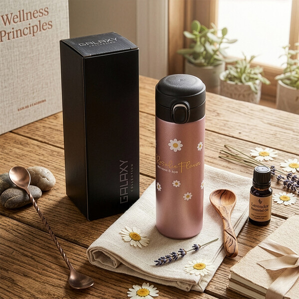 Thermal mug Orion 440ml - Silver / Gray