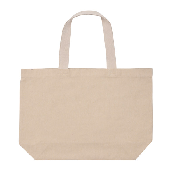 Impact Aware™ 240 gsm rcanvas large tote undyed - Brown
