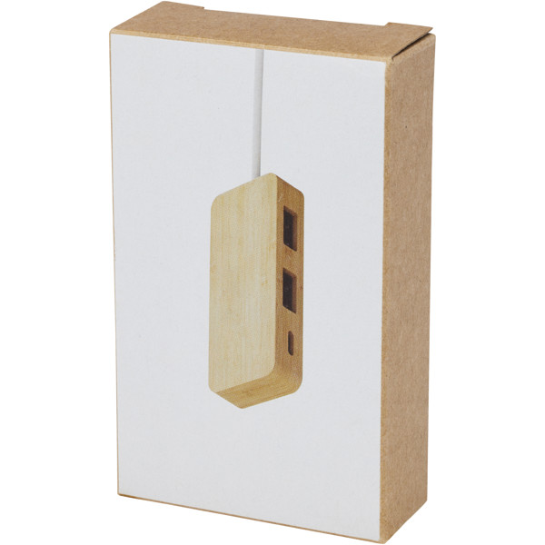 Tapas bamboo USB hub