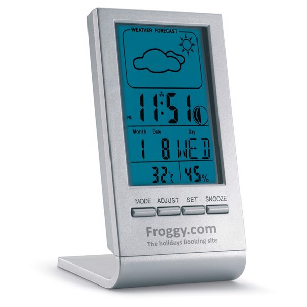 Sky weather station, LCD display, alarm function