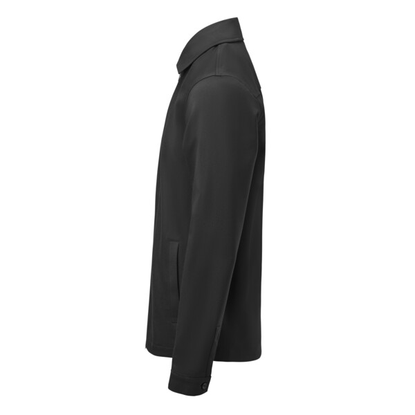 Modern Zip Overshirt Black XS