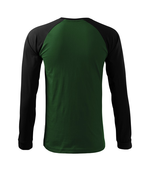 Triko Unisex Rimeck® Street Ls - Lahvově Zelená / 2XL