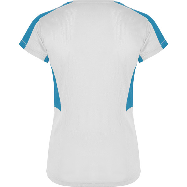 Suzuka T-Shirt - White/Turquoise / L