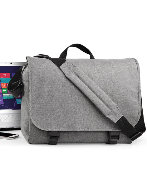Two-Tone Digital Messenger - Grey Marl / ONE SIZE