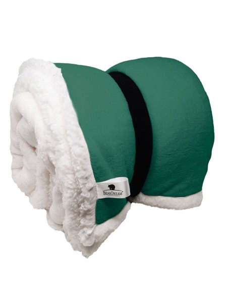 Sherpa Blanket - Rustical Green