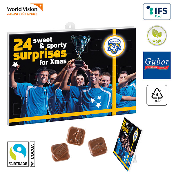 Calendrier A. Football En Chocolat