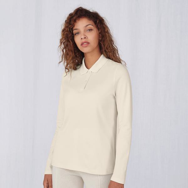 B&C My Polo 180 Lsl Women - 100% Algodão Optimium (Investindo Em Better Cotton) - Dark Forest / XS