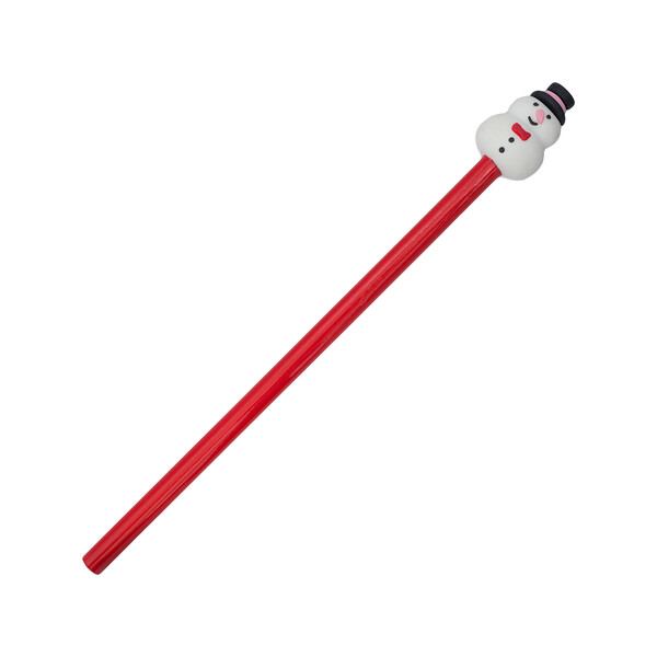 Snowman pencil