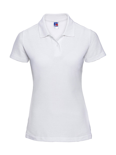Ladies' Classic Polycotton Polo - White / 2XL