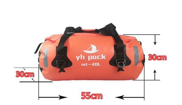 Waterproof bag 40 l - YELLOW