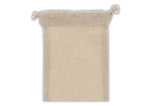 Gift pouch OEKO-TEX® cotton 140g/m² 10x14cm