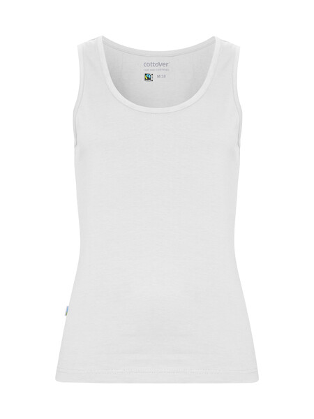 Cottover Gots Tanktop lady white XS
