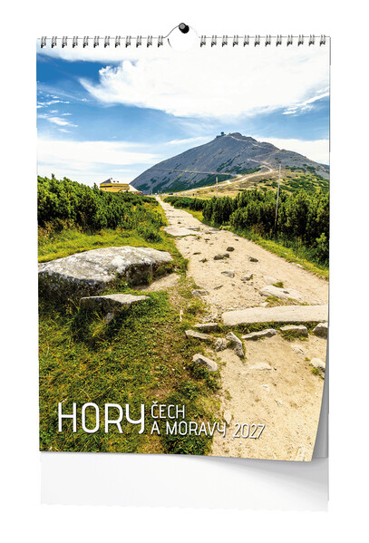 Nástěnný Kalendář - Hory Čech A Moravy - A3