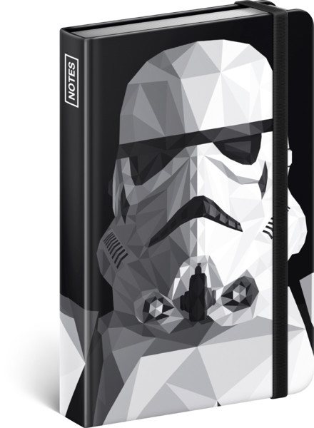 Notique Notes Star Wars – Clone, Linkovaný, 11 x 16 cm