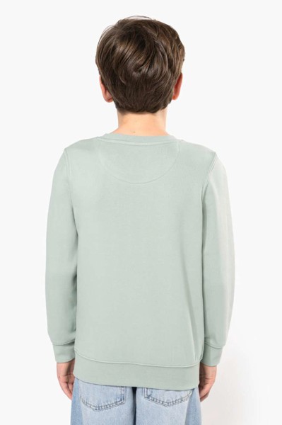 Kids' Eco-Friendly Crew Neck Sweatshirt - 8/10