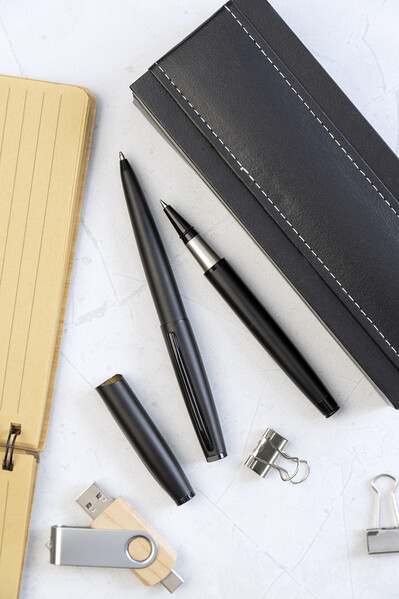 Parure stylo à bille et roller Marmande