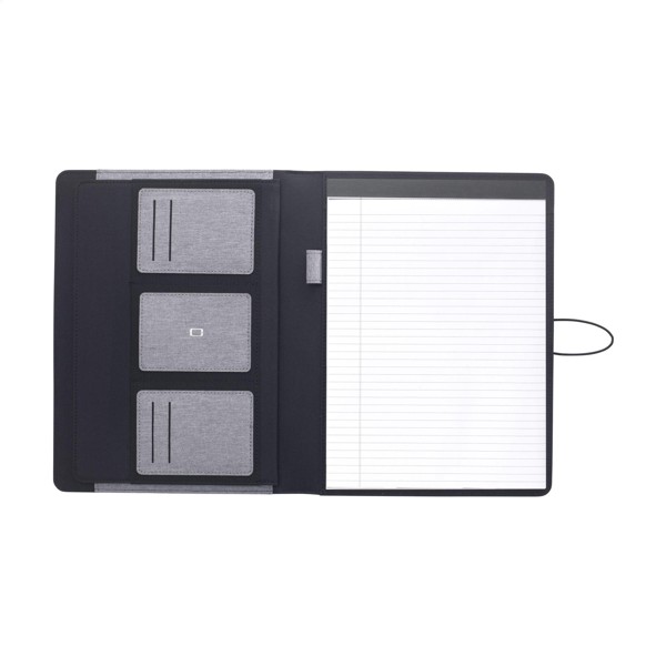 Quest Portfolio RCS RPET A4  porte-documents - Gris