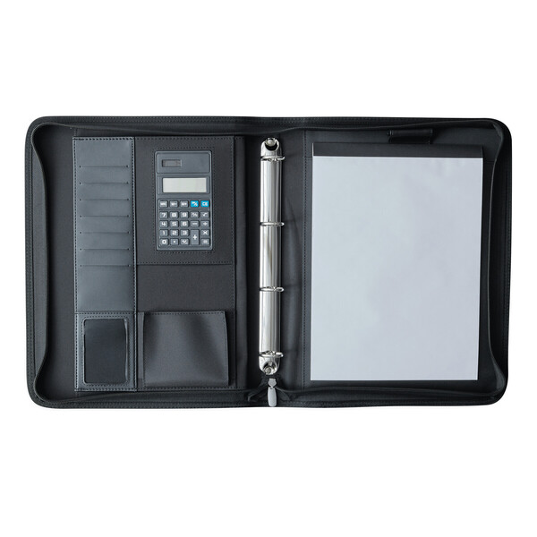 Portfolio in DIN A4 format with zip NOBLESSE RING