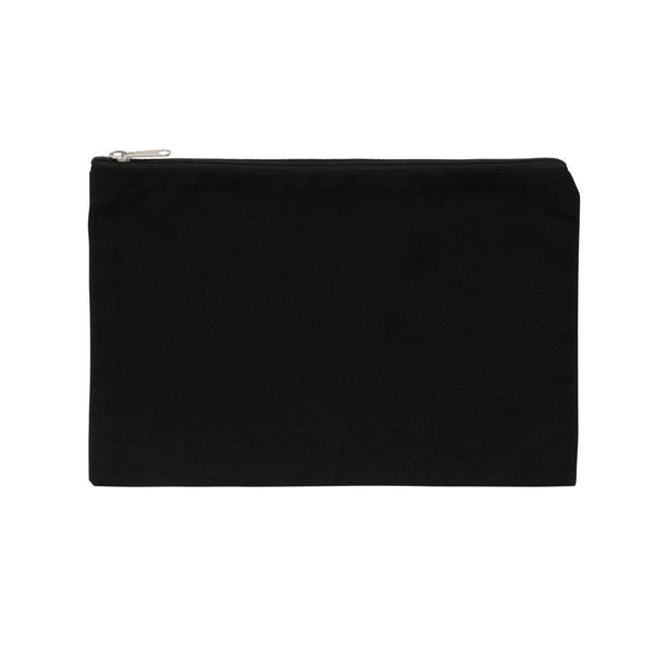 Impact Aware™ 285 gsm rcanvas pencil case undyed - Black