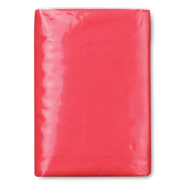 Mini tissues in packet Sneezie - Red