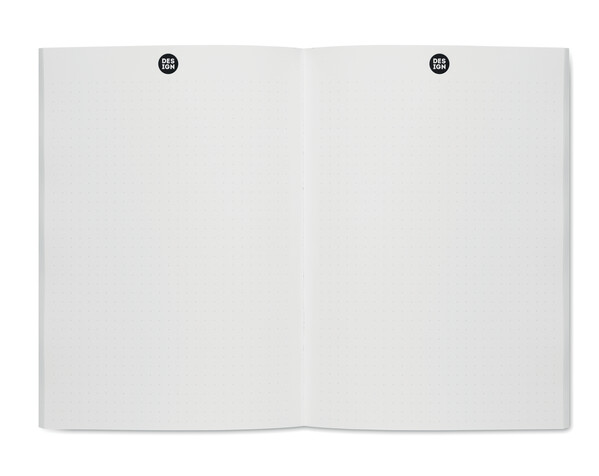 A5 paper soft cover notebook with your design printed sheets - Full colour