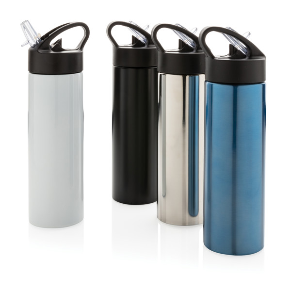 Xd Xclusive sport bottle,straw,500 ml - White