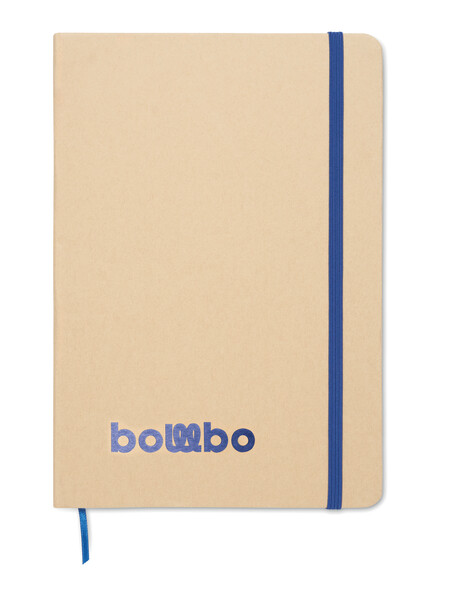 Carnet A5  à couleur révélée Route - Bleu