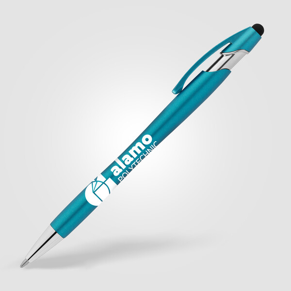 Stylo recyclé La Jolla avec stylet + encre anti-fraude