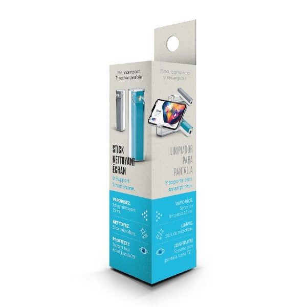 SCREEN CLEANER AND SMARTPHONE SUPPORT - Orange / 