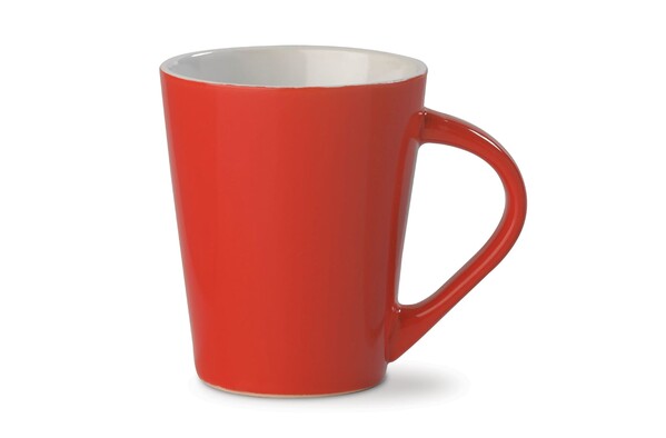 Bright red 'Nice' mug 270ml