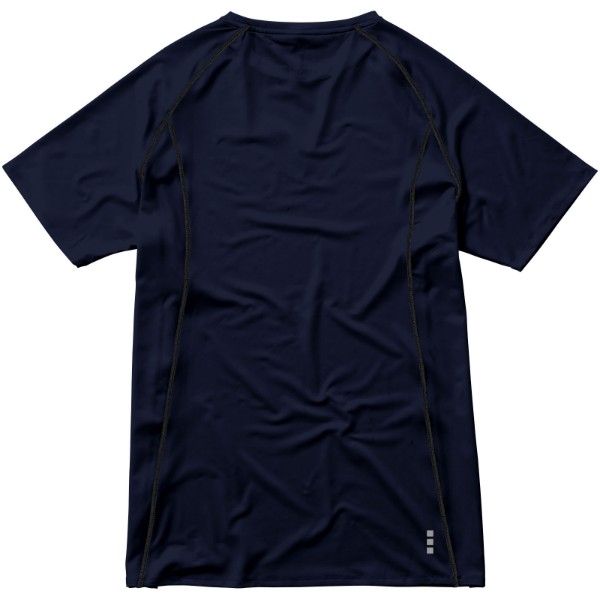 Męski T-shirt Kingston z krótkim rękawem z dzianiny Cool Fit odprowadzającej wilgoć - Granatowy / XS