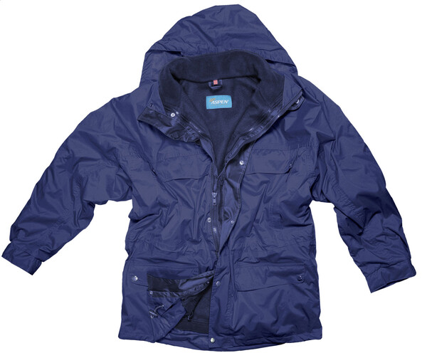 Parka 3 en 1 Aspen Nordic - Bleu Foncé / S