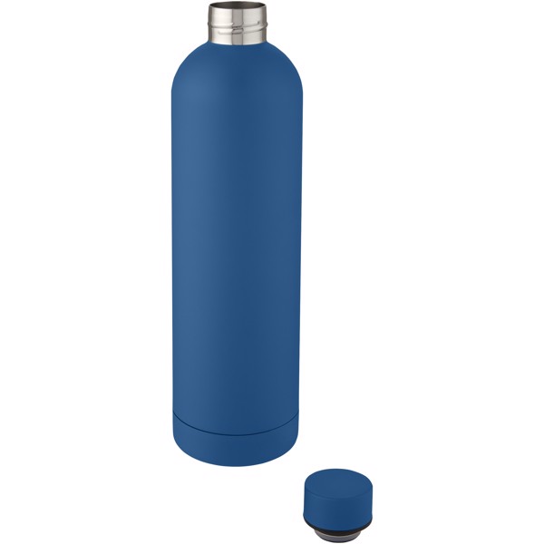 Spring 1 l Kupfer-Vakuum Isolierflasche - Tech blue