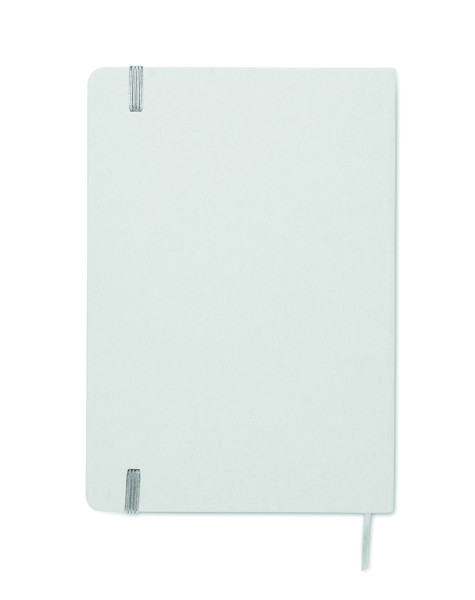 Notebook A5 rivelatore di color Route White - Argento