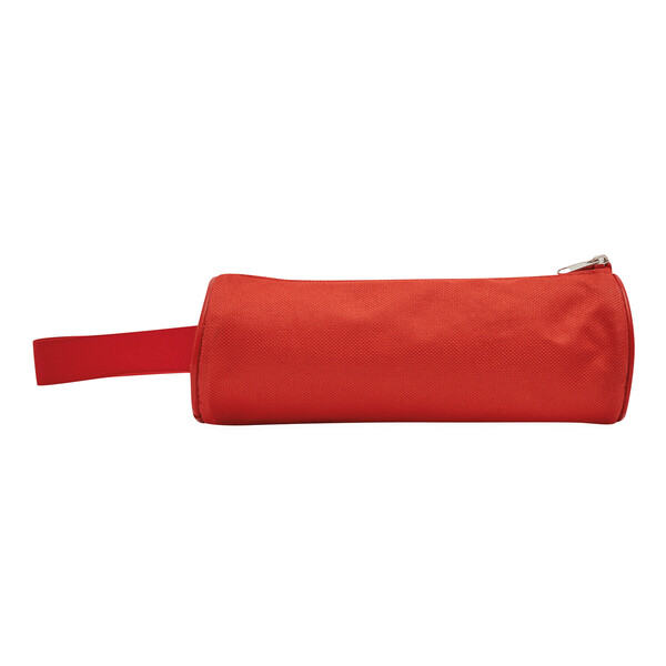 Round Pencil Case School - Red