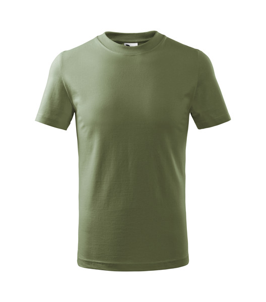 Tričko Dětské Malfini® Basic - Khaki / 110 cm/4 roky