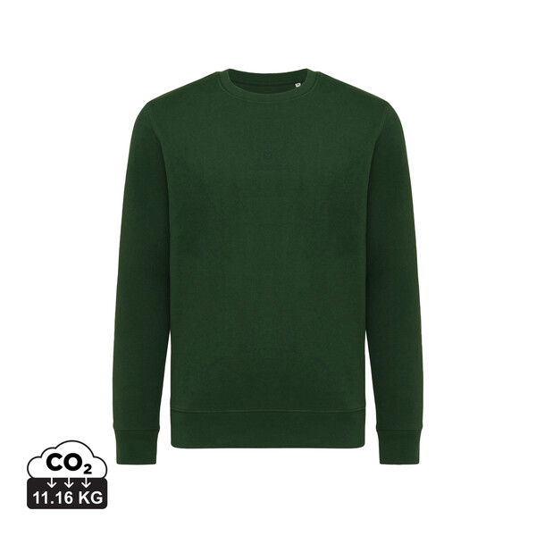 Lehká mikina Iqoniq Etosha z recykl. bavlny - Forest Green / S