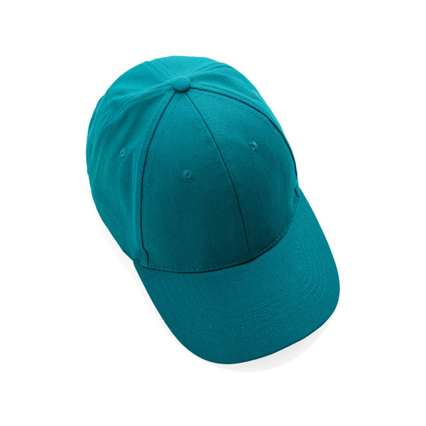 6 dielna šiltovka Impact z 280g recyklovanej bavlny AWARE™ - Verdigris