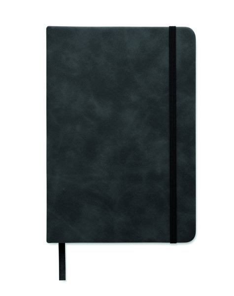 DIN A5 Smokey Notizbuch PU Tint - Schwarz
