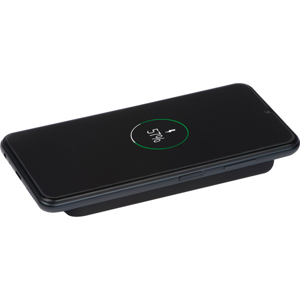 Wireless charger and powerbank, 8000 mAh LIBERO - Beige