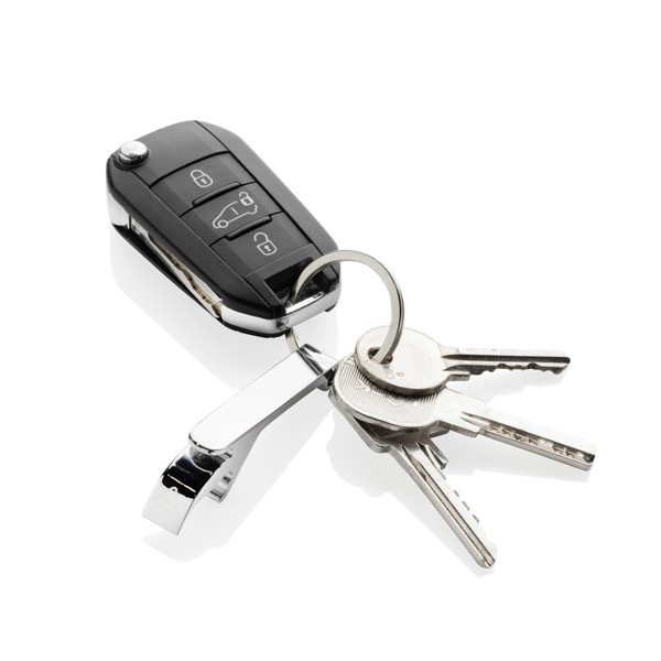 Xd Collection keychain opener RCS recycled zinc alloy